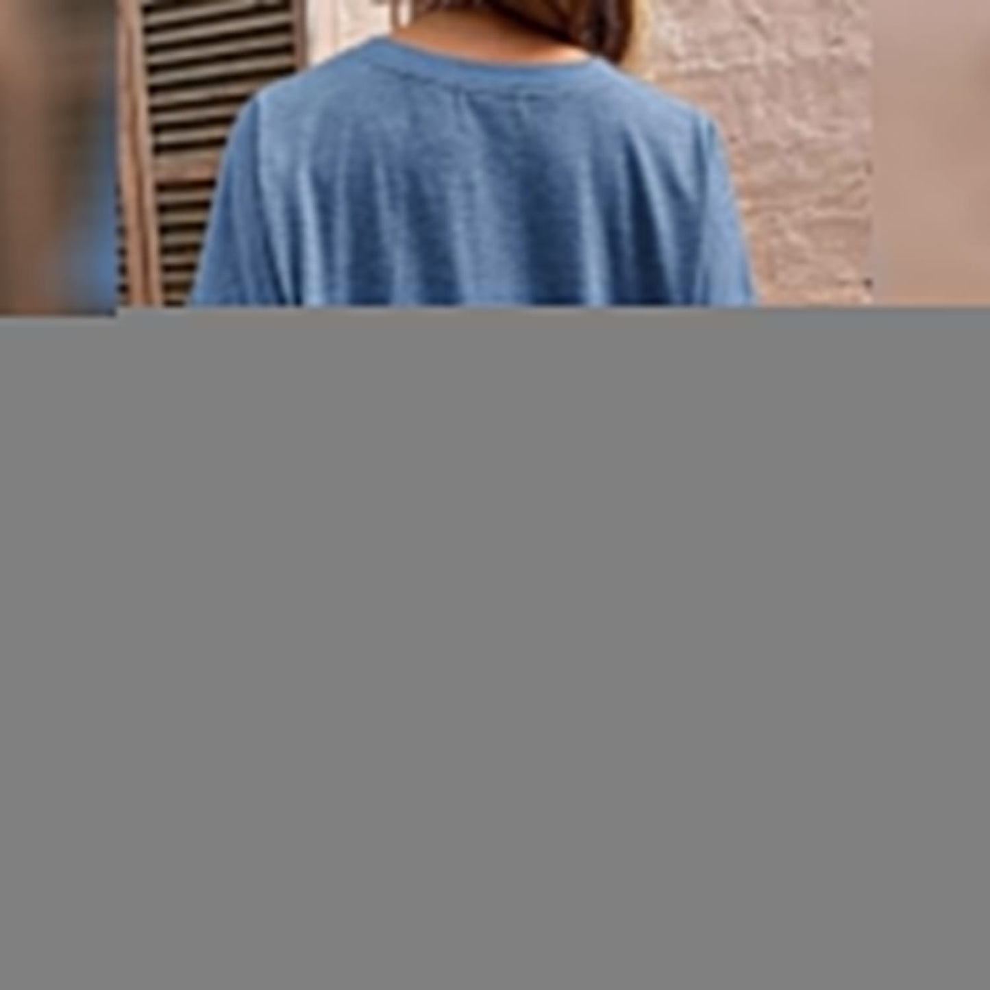 Women's T shirt V Neck